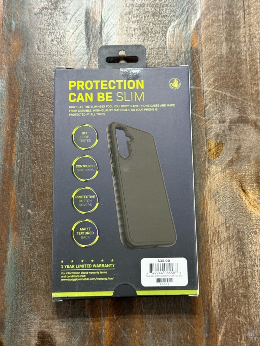 Samsung Galaxy A54 5G Body Glove Black Slim Protective Case Drop Tested NWT - Picture 2 of 3